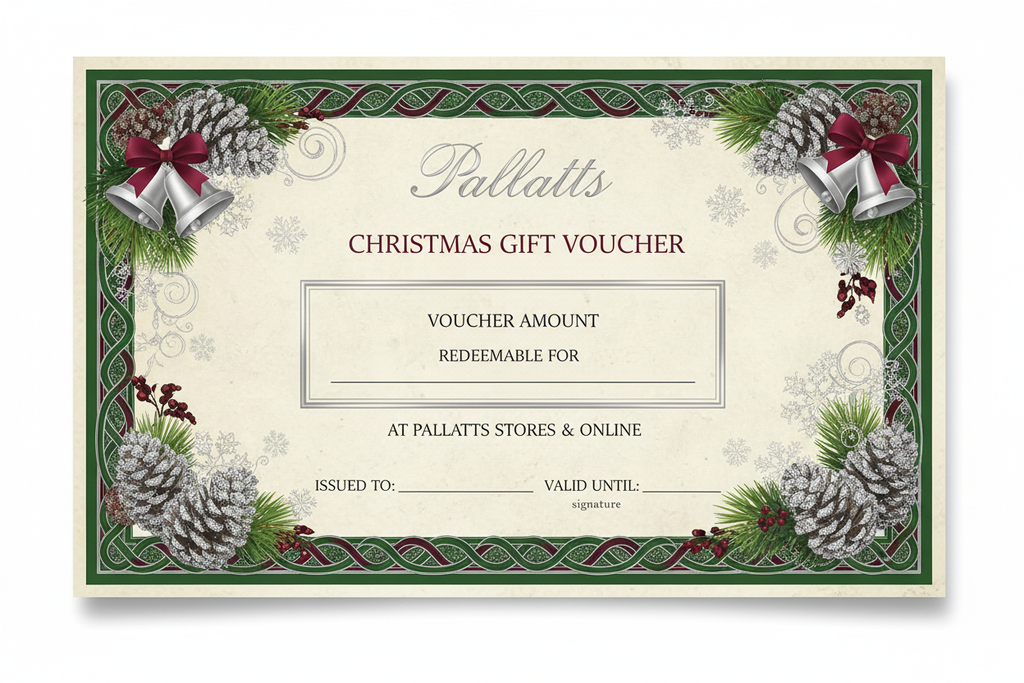 pallatts christmas voucher