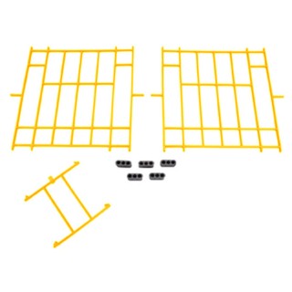 Set of Yellow Plastic Fronts