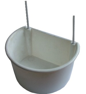 Show Pen / Nest Box Cup with Wire Hangers